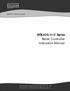 WBL400/410 Series Boiler Controller Instruction Manual