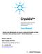 CrysAlis Pro. User Manual. Data Collection and Processing Software for Agilent X-ray Diffractometers