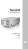 Taurus S2. User Manual. Dual-Bay Storage Enclosure for 3.5 Serial ATA Hard Drives. (English )