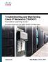 Troubleshooting and Maintaining Cisco IP Networks (TSHOOT) Foundation Learning Guide Foundation learning for the CCNP TSHOOT