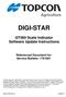 DIGI-STAR. GT560 Scale Indicator Software Update Instructions. Referenced Document for: Service Bulletin: