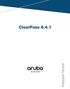 ClearPass Release Notes