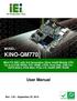 KINO-QM770. User Manual MODEL: