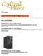 HP EliteDesk 800 G1 TWR $ Intel Core i GHz(4th Gen)/ 8GB/500 GB HDD/DVDRW/Win 7 Pro COA G5G90UC#ABA