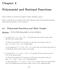 Polynomial and Rational Functions