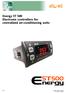 Energy ST 500 Electronic controllers for centralised air-conditioning units