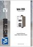 User Guide. Westermo Teleindustri AB Lynx DSS L106-S2/L206-S2. WeOS. Industrial Ethernet 6-port Device Server Switch.