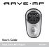 User s Guide. Hard Drive MP3 Player RX128/256. Arc2.5/5.0