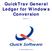 QuickTrav General Ledger for Windows Conversion. Version 1.2