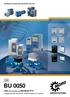 BU USS Bus modules and MODBUS RTU. Supplementary manual for NORD frequency inverters