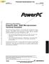 PowerPC 604e RISC Microprocessor Technical Summary