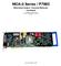 MCA-3 Series / P7882 Multichannel Analyzer / Dual Input Multiscaler User Manual