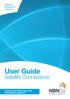 User Guide. Satellite Connections. Includes information about your NBN Satellite equipment. Please refer to this guide before using your equipment.