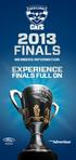 finals EXPERIENCE finals full on members information