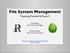 File System Management