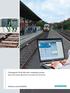 Clearguard ACM 100 axle counting system. Smart track vacancy detection for cost-effective rail services. siemens.com / mobility