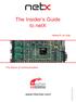 The Insider s Guide to netx
