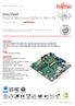 Data Sheet FUJITSU Mainboard D3543-S Mini-ITX