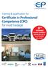 Certificate in Professional Competence (CPC) for road haulage