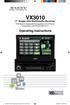 VX3010. Operating Instructions. watts peak VX3010 Operating Instructions indd 1 2/20/2014 5:54:41 PM