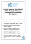 Activity Report of UN-GGIM-AP WG1- Geodetic Reference Framework for Sustainable Development
