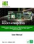 ROCKY-4786EV/EVG. User Manual MODEL: PICMG Socket 478 CPU Card, Intel Pentium 4 Processor Support, Gigabit Ethernet, USB 2.0, VGA, SATA RoHS Compliant