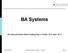 BA Systems. 6th biannual Danish District Heating Days in Serbia, April, April 20th 2017 Building Automation Systems DH Days Page 1