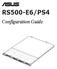 RS500-E6/PS4. Configuration Guide