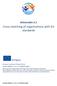 Cross-matching of organizations with EU standards