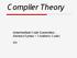 Compiler Theory. (Intermediate Code Generation Abstract S yntax + 3 Address Code)