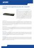 16-Port Web Smart Gigabit Ethernet Switch with 2 Shared SFP Interfaces GSW-1602SF Data Sheet