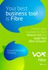 Your best business tool is Fibre