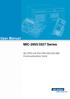 User Manual MIC-3955/3527 Series. 3U CPCI 4/8 Port RS-232/422/485 Communication Card