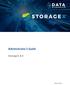 Administrator s Guide. StorageX 8.0