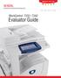 WorkCentre 7232 / Evaluator Guide