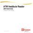 ATM Vestibule Reader (BIN Restricted) OPERATOR GUIDE