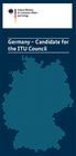 Germany Candidate for the ITU Council