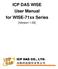 ICP DAS WISE User Manual for WISE-71xx Series. [Version 1.03]