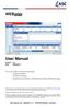 WEBplay. User Manual. Version 9.0 Date 2009/09/24. ASC telecom AG - Seibelstr D Hösbach - Germany