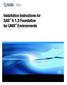Installation Instructions for SAS Foundation for UNIX Environments