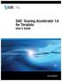 SAS Scoring Accelerator 1.6 for Teradata. User s Guide
