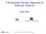 A Relational Calculus Approach to Software Analysis