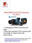 New CMOS and CCD Cameras for 2013