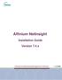 Affinium NetInsight. Installation Guide. Version 7.4.x