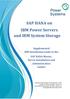 SAP HANA on IBM Power Servers and IBM System Storage