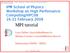 IPM Workshop on High Performance Computing (HPC08) IPM School of Physics Workshop on High Perfomance Computing/HPC08