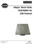 Ultegra Bench Scale SCB-R U USB Powered