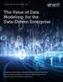 The Value of Data Modeling for the Data-Driven Enterprise