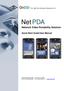 NetPDA. Network Video Portability Solution. Quick-Start Guide/User Manual. On-Net Surveillance Systems Inc.