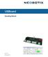 USBoard. Operating Manual. Version November USBoard-OperatingManual Neobotix GmbH all rights reserved 1 of 25